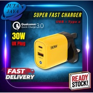 PD 20W USB C Adapter Fast Charger QC 3.0 Charger iP Charger Type C Plug ip Samsung Android