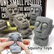 Explosive Eye Rock Man Squishy Toys Creative Fun Decompression Children's Toys Best Friend Gift