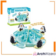 Iceberg Penguin Go! Maze Race Game | Fun Family Board Game for Kids Ages 3+ - 7 Toys - ArchWizard