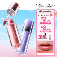 (Local Delivery) JUDYDOLL DUAL FLASH WATERY LIPGLOSS - Upgraded Metal Tip And Velvet Tip -Transfer-P