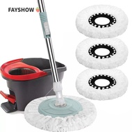 FAYSHOWSG 1pc Spin Mop Replacement Head, Microfiber Standard Size Mop Head Replacement, Durable Remo