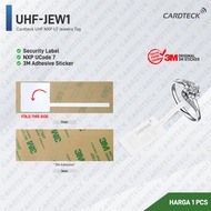 CARDTECK UHF Jewelry RFID Jewelry LabelTAG U7 Stickernxp 3m