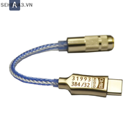 SEHVN Bộ chuyển đổi tai nghe mới cx31993 đầu ra DAC USB Type C nr128db PCM 32B/384kHz