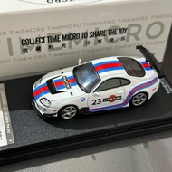 TIME MICRO 1/64 Toyota Supra A80Z Martini