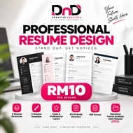 Servis Buat Resume | Professional Resume Design | ATS Friendly | CV