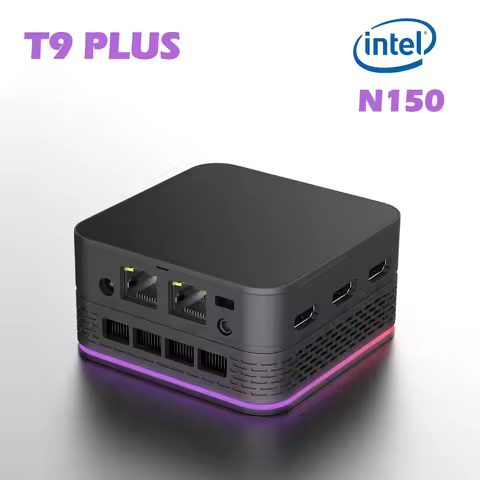 SZBOX T9 PLUS MINI PC Intel Twin Lake N150 LPDDR5 M.2 2242 NGFF NVMe SSD Max 2TB RJ45 HDMI2.0 WIFI B