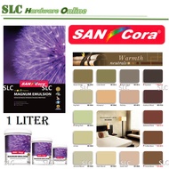 SANcora Paint Magnum Emulsion Interior (Browns) @ 1 Liter / 5 Liter / 15 Liter