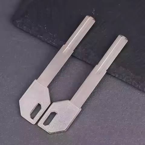 5/10Pcs E-A46 Long Necked Gun Handle Double Leaf Fingerprint Lock Key Blank Super C-level Extended K