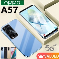 โทรศัพท์มือถือ OPPQ A57 5G smartphone หน้าจอ 6.7นิ้ว RAM16GB+ROM512GB โทรศัพท์บางๆ โทรศัพท์ราคาถูก มือถือ ใช้งานได้เร็ว เรียนรู้ อินเทอร์เน็ต เล่นเกม ฟังเพลง กล้อง HD ปลดล็อคด้วยใบหน้า ระบบนำทาง GPS ใส่ได้สองซิม แบตเตอรี่ 6800 mAh ใช้งานได้อย่างราบรื่น