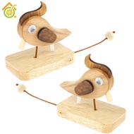 2Pcs Woodpecker Doorbells Creative Woodpecker Door Bell Clear Sound Woodpecker Knocker Decorative Fr