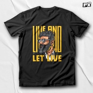 AJITH KUMAR | LIVE AND LET LIVE TSHIRT UNISEXS-5XL