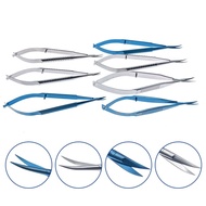 Castroviejo Corneal Scissors Capsule Membrane Scissors Titanium/Stainles Steel Ophthalmic Microsurge