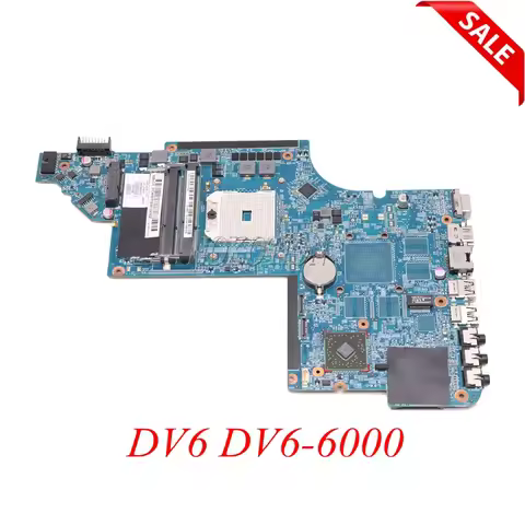 for HP Pavilion DV6 DV6-6000 SOCKET FS1 DDR3 Main board full tested 665282-001 669129-001 Laptop mot