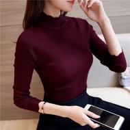 Inner Longsleeve Turtleneck Rib Turtleneck Rib / Sweater / Top T-Shirt / Collar T-Shirt