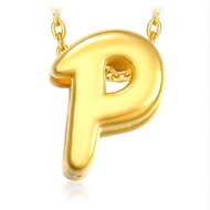 CHOW TAI FOOK 999 Pure Gold Pendant - Alphabet P R16234