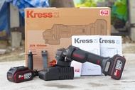 เจียร์ไร้สาย KRESS ขนาด 100Mm. สินค้ามารตฐานเยอรมันแท้ เครื่อเจียร์ เจียร์ไร้สาย มอเตอร์ BL บัสเลสมอ