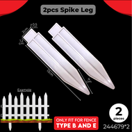 SUPESAVE Plastic White Fence PVC Garden Fence for Outdoor / Pagar Plastik Putih For Gardening Tools 