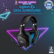 Logitech G431 7.1 Surround Sound Wired Gaming Headset