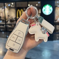 Beijing bj40 Key Cover bj30 Extra Edition X7 Sambo bj80/e Beigao bj60 Rubik's Cube Car Buckle Shell 