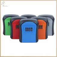 ONEHOME Wall Mounted Key Safe Box 4 Digit Combination Waterproof Outdoor TH