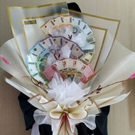 Buket Uang Kosong Bentuk Kipas BulaT Terlaris / buket kosong untuk uang / buket / buket wisuda buat