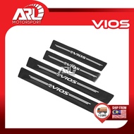 Toyota Vios XP90 NCP93 Belta Dugong 2nd Door Step Sticker Protector Carbon For Vios (2007-2012) ARL 