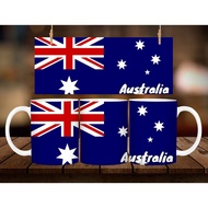 * 1 PC MUG WITH BOX * FLAG MUG DESIGN 11oz with BOX SOUVINER MUG