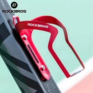 ROCKBROS Bicycle Bottle Holder Aluminum Alloy Bottle Cage Lightweight Corrosion resistant Holder Elastic Diameter（60-75mm)