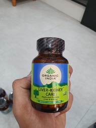 LIVER - KIDNEY CARE ORGANIC INDIA - Viên uống thanh lọc gan thận 60v