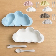 [Japan Trusted Select] mamamanma Plate Set in Pink, French Vanilla, Blue, and Taupe / 10mois [Baby F