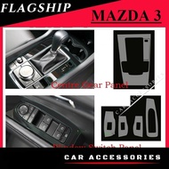 Mazda 3 New Mazda 3 Gear Panel Door Panel Protector Film TPU Sticker Protection Meter Cover Aircond 