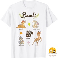 Disney Bambi Characters T-Shirt Kids Clothes