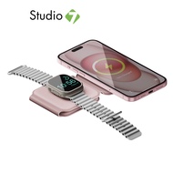 ที่ชาร์จไร้สาย BAZIC 3-in-1 Foldable Magnet 15W by Studio7