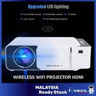 Projector HD Multimedia LED source projector Wifi Portable Projector support 4K LED LCD Projector