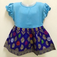 Batik Sarawak dress baby girl dress