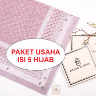 (100ribu dapat 5) KERUDUNG SEGIEMPAT MOTIF BOX BUCKLE SCARVES/HIJAB MOTIF SERAGAMAN BOX BUCKLE SCA
