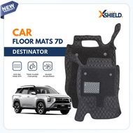 XSHIELD - 7D Destinator Hybrid Anti-Slip Car Mat - Waterproof - Durable | FLOOR MATS 7D