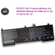 537077-3S-1 Laptop Battery for INFINIX INbook X1 PRO XL11 XL 11 XL12 XL 12