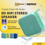 REMAX Speaker Wireless Speaker Mini Speaker Remax MDRBM2 Waterproof Speaker AUX Speaker Bass Speaker