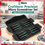 Wera Craftform Precision Micro Screwdriver Set 12pcs Electronics Tool Kit