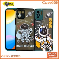 Oppo Oppo A5S A5 2020 Casing A7 A9 2020 A11k A12 A15 A15S A16 A16S F9 Case Astronaut Space Lens prot