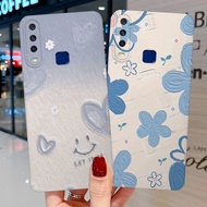 [GC020] TPU Case Vivo Y11/Y12/Y12i/Y15/Y16/Y17/Y19 Cute Modern Floral Wallpaper Motif - Trendy Case 