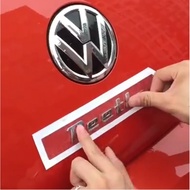 VW Volkswagen Beetle 13-18 Car Logo Letter Label Trunk Word Logo Decorative Sticker Tailgate Logo De