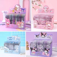 1 Box (12 Pcs) Cute Pens Aesthetic Sanrio Character Pens Cute Pens for Teenagers Black Ink