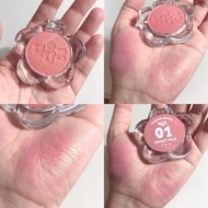 4U2 Flower Blush บลัชออนปัดแก้ม เนื้อนุ่มเนียนละเอียด เม็ดสีชัด ติดทน เกลี่ยง่าย มีทั้งเนื้อแมทท์และ