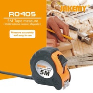 【No-profit】 Jakemy 5m Retractable Ruler Measuring Tape Pull Ruler Gauging Tools Magnetic Metric Tape Measure Centimeter