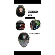 Helmet Agv k5 jet zoo matt original