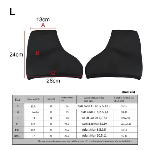 Neoprene Skate Covers Ice Skate Boot Covers Indoor Skating Comfortable Skate Boot Covers Extends Ska