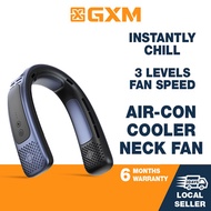 Portable GXM Neck Air-con Cooler Fan Triple-core Powerful Cooling Breeze 3000mAh TEC Technology