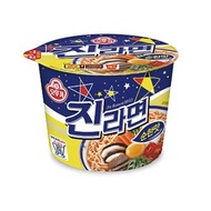 韓國不倒翁頂級金拉麵原味碗麵110G
